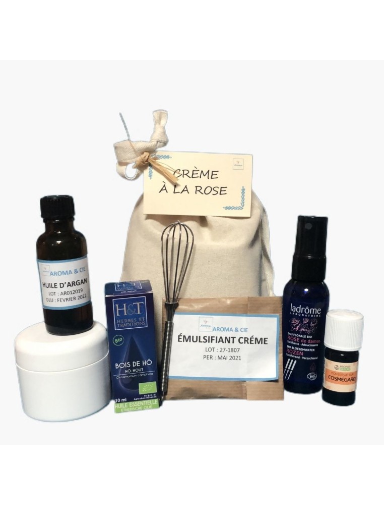 Kit crème à la rose x2 Aroma &amp; Cie