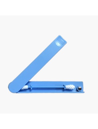 Coton tige réutilisable bleu