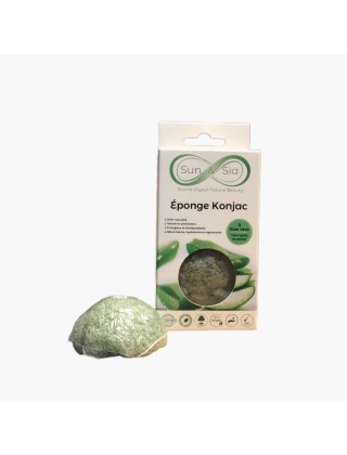 Eponge de Konjac à l'Aloe Vera