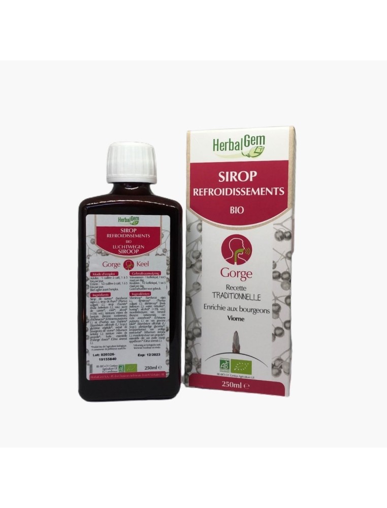 Sirop refroidissement 250ml HerbalGem
