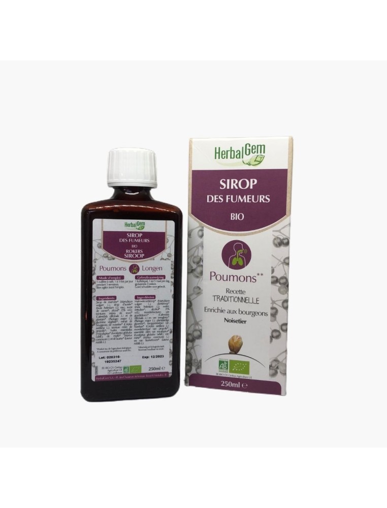 Sirop des fumeurs herbalgem 250ml