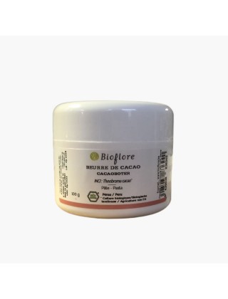Beurre de cacao en pâte Bioflore 100g