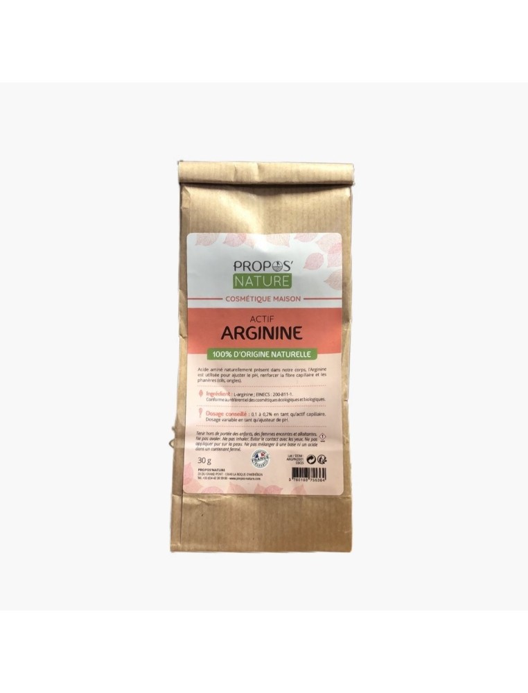 Arginine actif cosmétique Propos'Nature