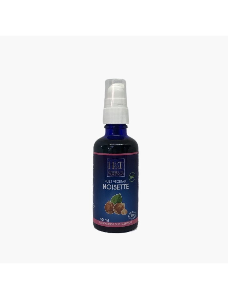 Huile végétale de noisette - 50ml - H&T
