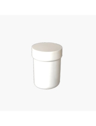 Pot en plastique blanc 30ml