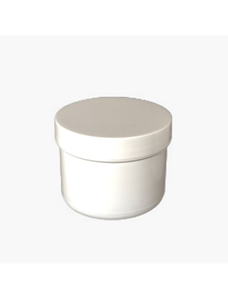 Pot en plastique blanc vissant 100ml