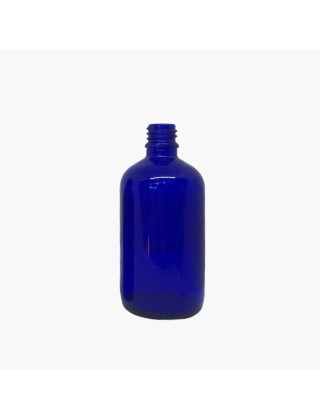Flacon en verre bleu 100ml