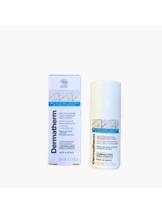 Soin concentré yeux hydratant ultra confort Dermatherm 15ml