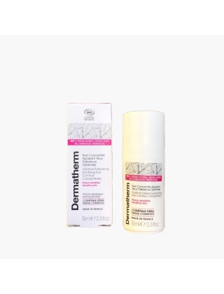 Soin concentré apaisant yeux tolérance optimale Dermatherm 15 ml
