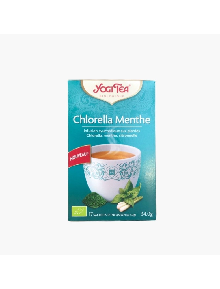 Infusion Chlorella menthe Yogi Tea