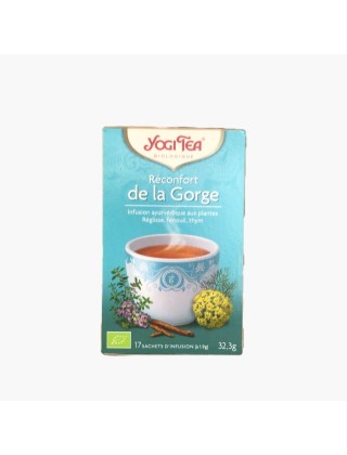 Infusion Réconfort de la gorge - Yogi tea - 17 sachets