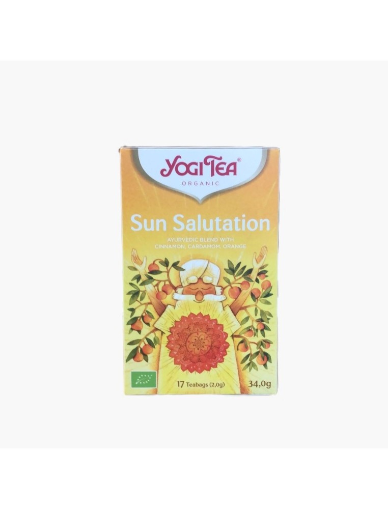 Infusion Sun salutation Yogi tea