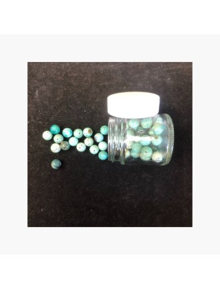 Perles Chrysocolle claire 8 mm