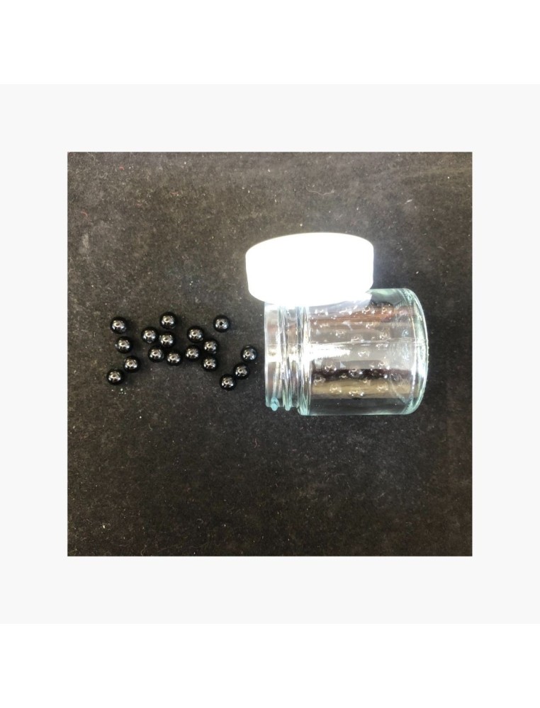 Perles Agate noire / Onyx 6 et 8 mm