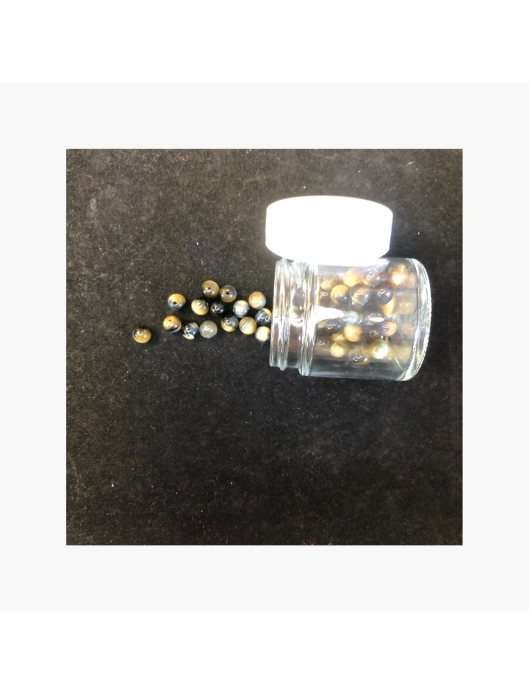 Perles Œil du tigre et de faucon - Duo, 4, 6, 8 et 10 mm