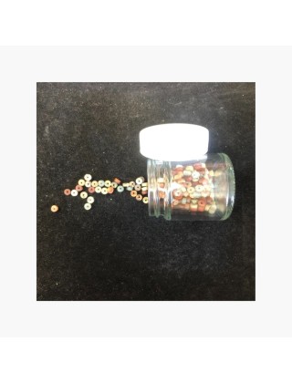 Perles Serpentine - Rondelle 2 x 4 mm