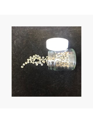 Perles Jaspe dalmatien - Rondelle 2 x 4 mm