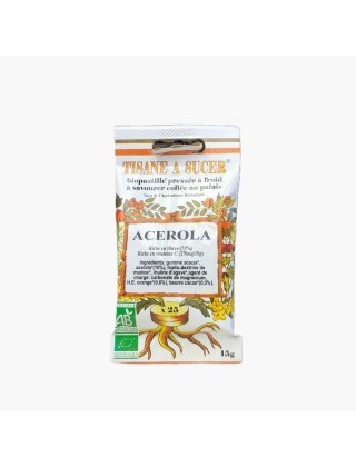 Tisane à sucer à l'Acérola