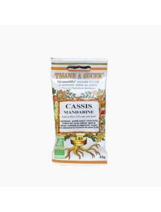 Tisane à sucer Cassis Mandarine