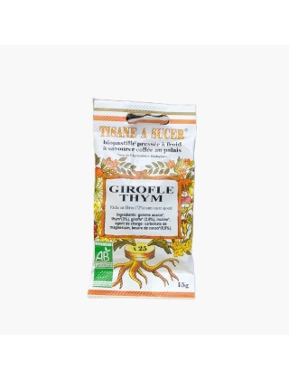 Tisane à sucer Girofle Thym