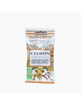 Tisane à sucer au Citron