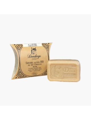 Savon exfoliant Avoine - Lait d'ânesse Donkeys & Co