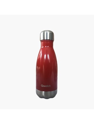 Bouteille isotherme originals rouge 260mL Qwetch