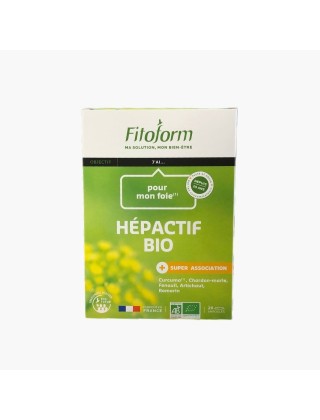 Hépactif BIO ampoules Fitoform
