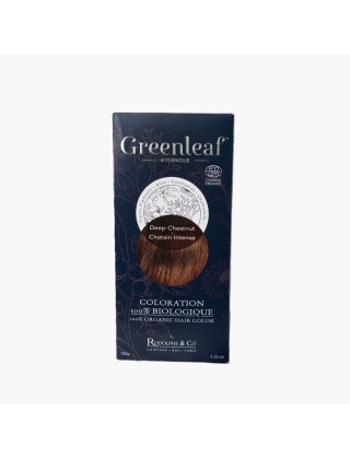 Coloration végétale BIO - Châtain intense / Deep chestnut Greenleaf