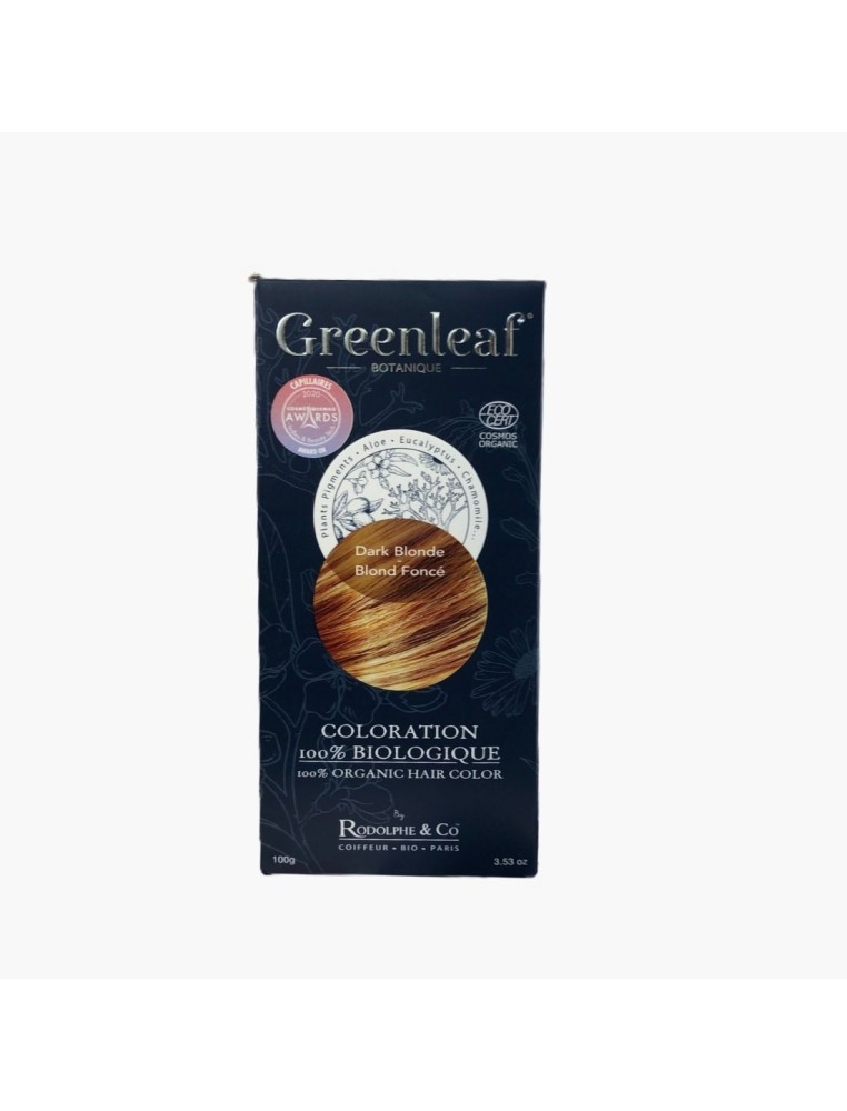 Coloration végétale BIO - Blond foncé Greenleaf botanique