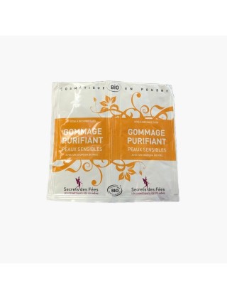 Gommage purifiant peaux sensibles Secrets des Fées