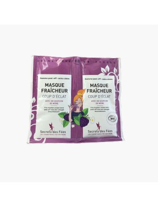 Masque fraîcheur coup d'éclat (peel-off) Secrets des fées