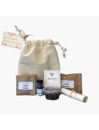 Kit Masque doux à la Rose et Masque contour des Yeux