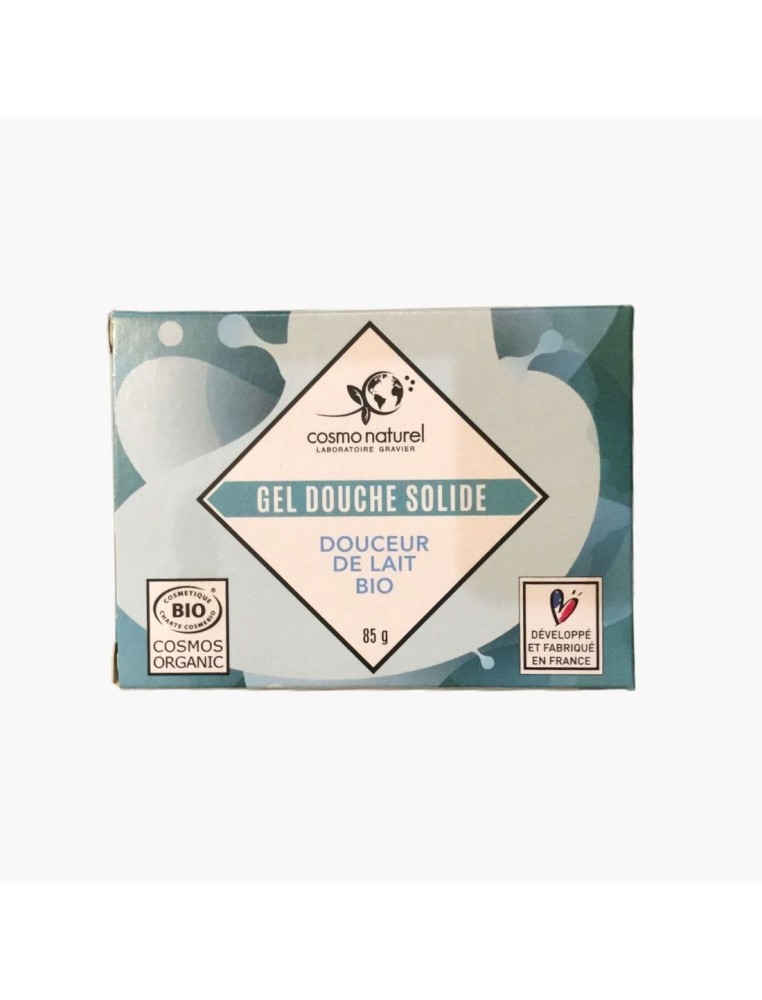 Gel douche solide - Douceur de lait BIO Cosmo naturel