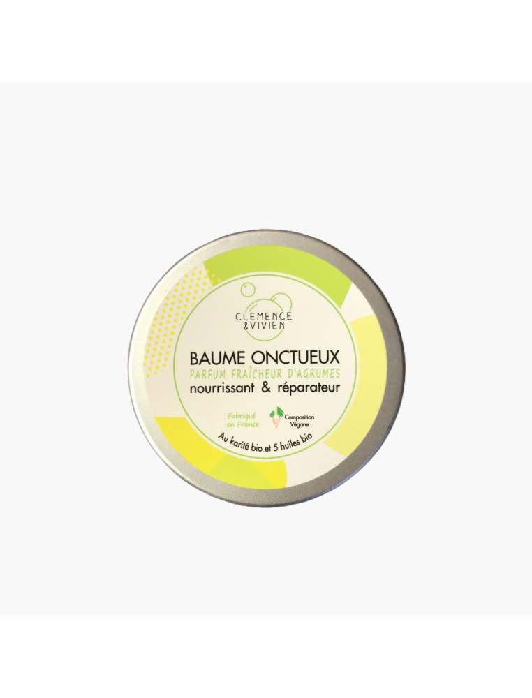 Baume multi-usage onctueux - Fraicheur d'agrumes - Clémence & Vivien