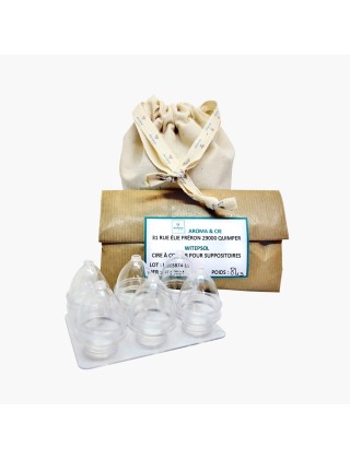 Kit fabrication 6 ovules au witepsol DIY