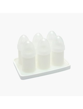 Moule complet pour 6 suppositoires adultes 3g à faire soi-même (DIY) avec du Witepsol ou du beurre de cacao bio.