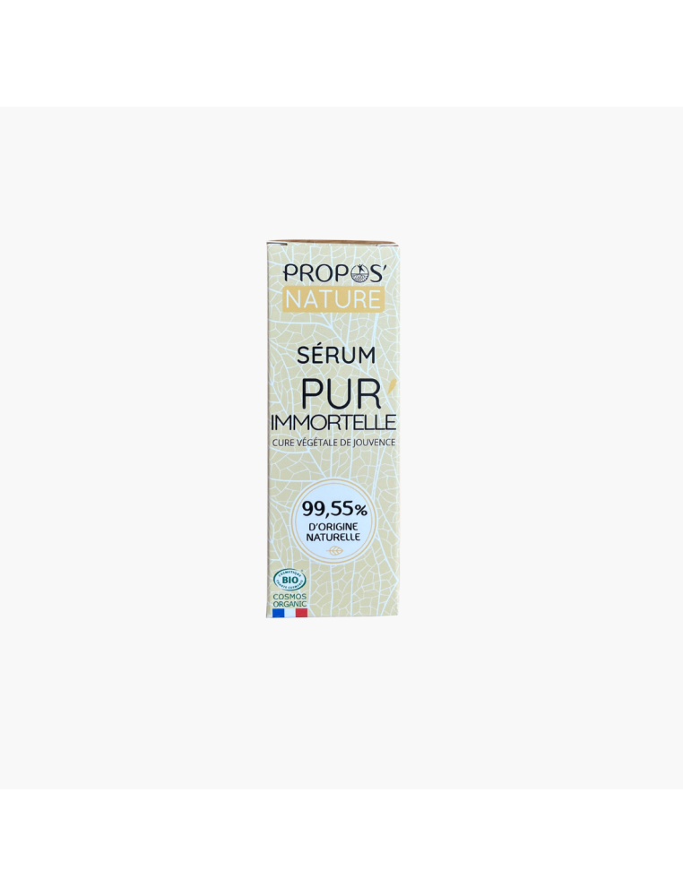 Sérum Pur Immortelle Propos Nature