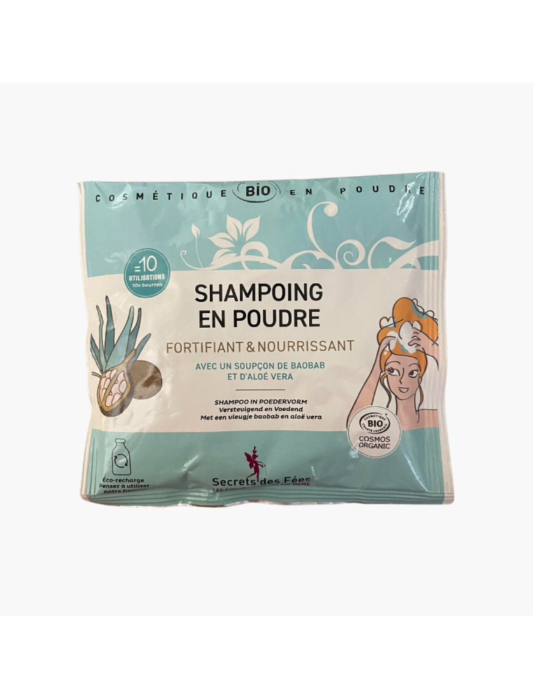 shampoing en poudre - secrets de fées