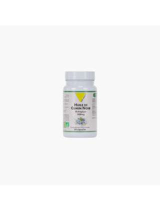 huile de cumin noir ou nigelle vitall + 60 capsules de 500 mg
