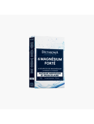 6 magnésium forte fatigue nerveuse et musculaire DIETAROMA