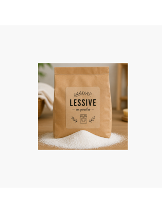 lessive en poudre au bicarbonate de soude