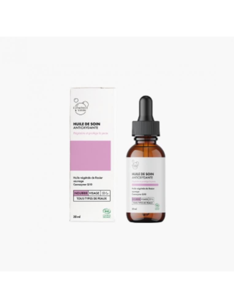 Huile de soin protectrice antioxydante Clémence et Vivien
