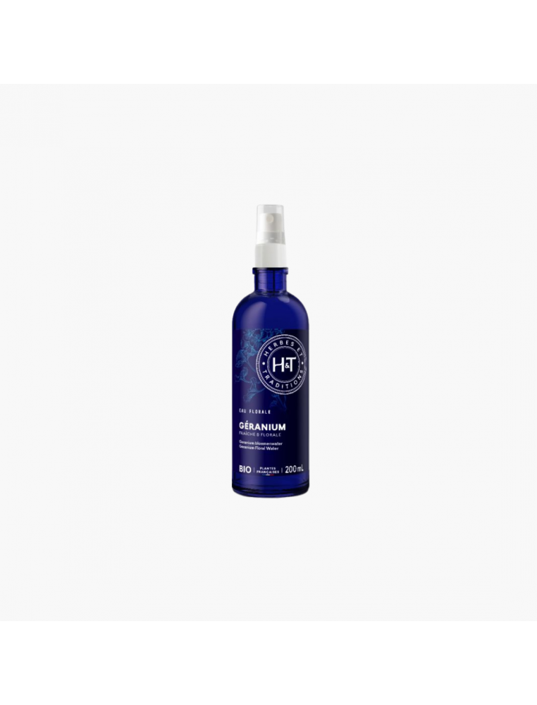 Eau florale de Géranium Bourbon H&T 200mL