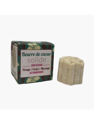 Beurre de cacao au frangipanier Lamazuna